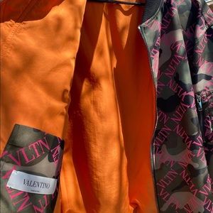 Valentino - VLTN camouflage bomber